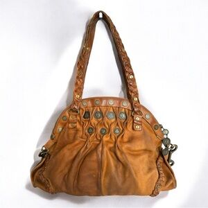 Cole Haan G Series Nubuck Brown Bag
